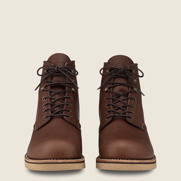 Red Wing Heritage Boots Brown - Mens Rover - 6-inch Harness Leather - 3785-XCLRI